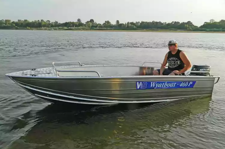 Алюминиевая лодка Wyatboat-460 P в Комсомольске-на-Амуре