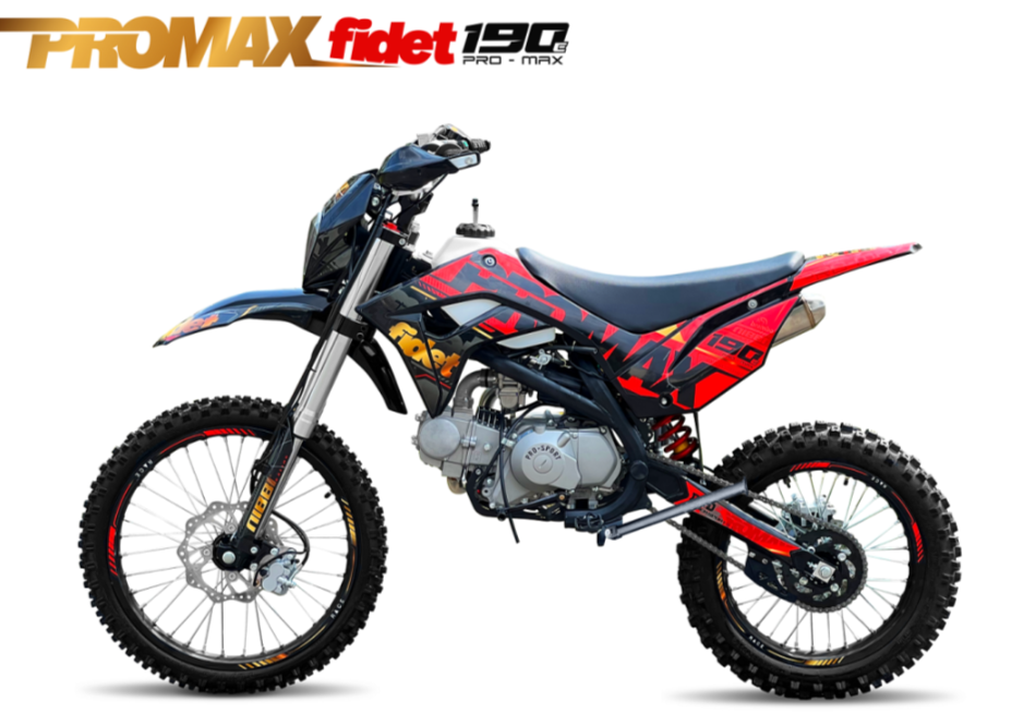 Мотоцикл (питбайк) PROMAX FIDET (ФАЙДЕТ) 190E MAX PRO LUX 19/16 в Комсомольске-на-Амуре