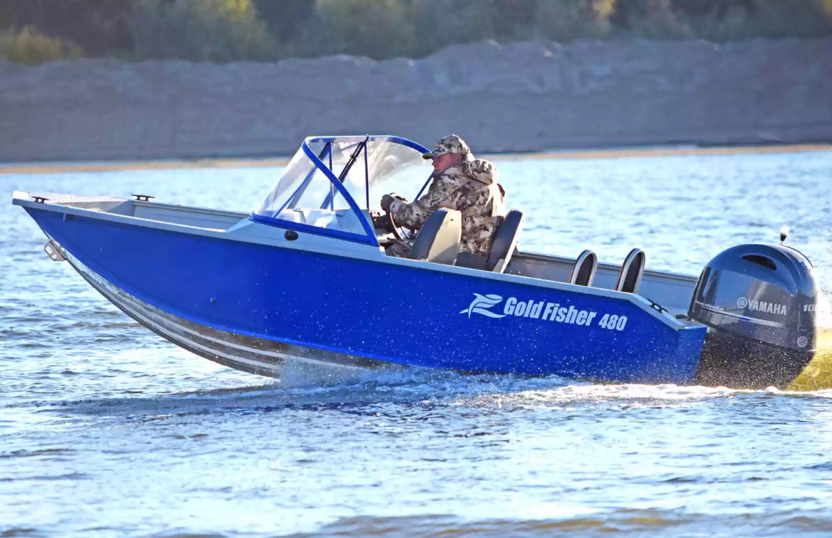 Алюминиевый катер Gold Fisher 480 DCM FISH в Комсомольске-на-Амуре