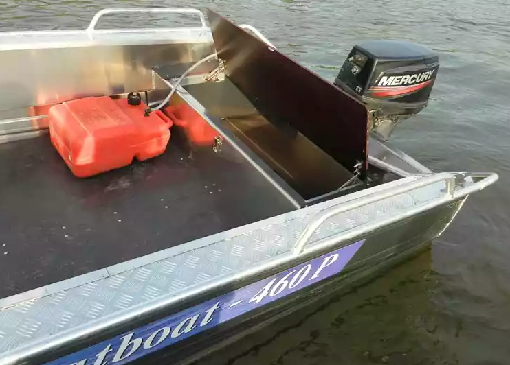 Алюминиевая лодка Wyatboat-460 P в Комсомольске-на-Амуре