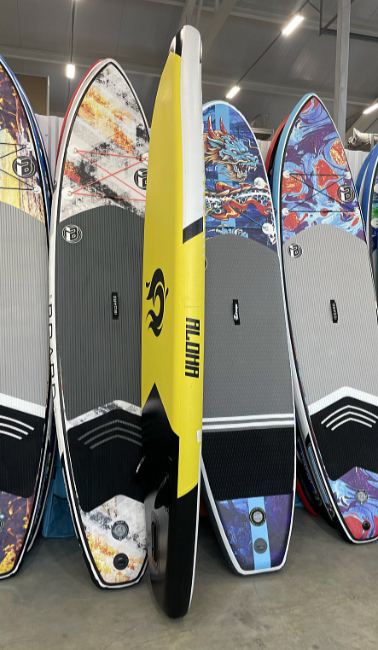 SUP ДОСКА-КАЯК 2 В 1 RAIDEX ALOHA YELLO 10.6’ (320СМ) в Комсомольске-на-Амуре