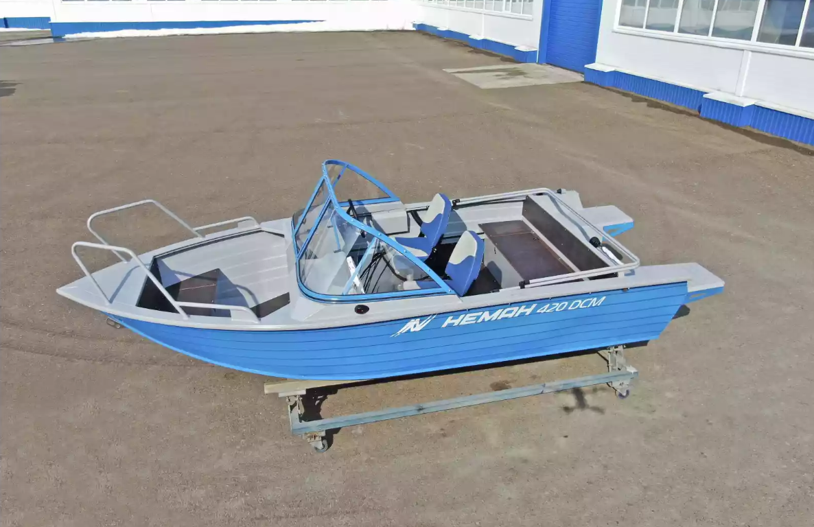 Алюминиевый катер Неман-420 DCM NEW в Комсомольске-на-Амуре