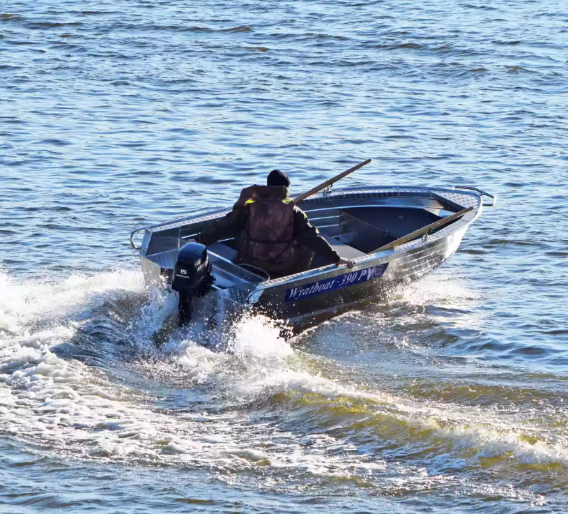 Алюминиевая лодка Wyatboat-390 P в Комсомольске-на-Амуре