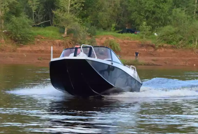 Алюминиевый катер Неман 500 DC водомёт в Комсомольске-на-Амуре