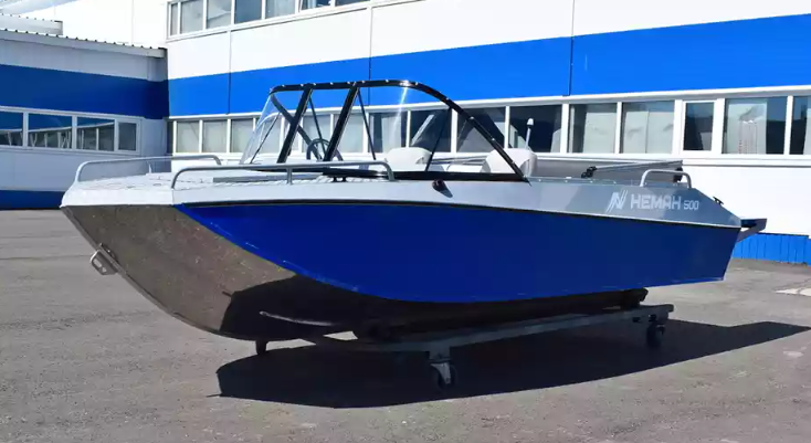 Алюминиевый катер Неман 500 в Комсомольске-на-Амуре