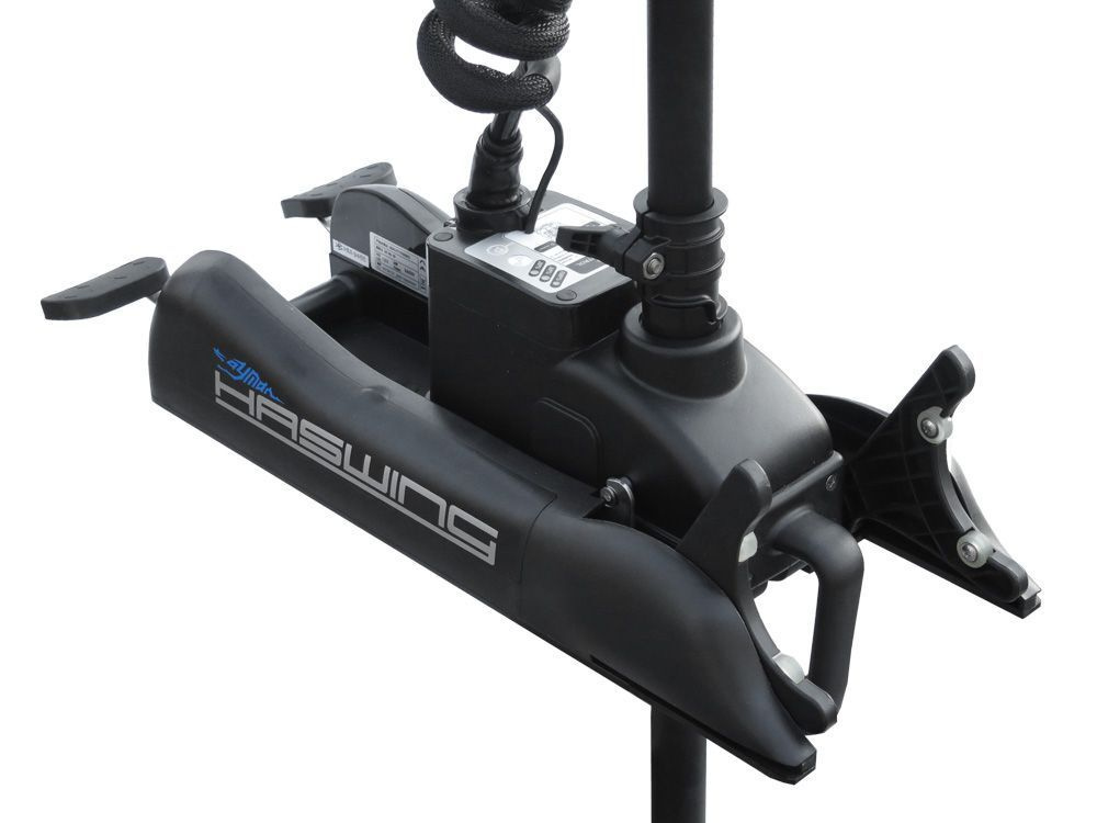 Лодочный электромотор якорь Haswing Cayman B, GPS, 12V, 55Lbs, нога 137 мм в Комсомольске-на-Амуре