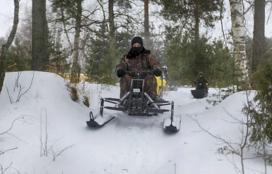 Мотобуксировщик РЫБАК PK 15 л.с. (короткая база 1230мм) в Комсомольске-на-Амуре