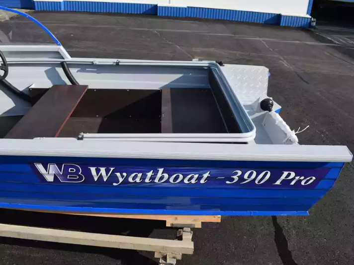 Алюминиевый катер Wyatboat-390 Pro в Комсомольске-на-Амуре