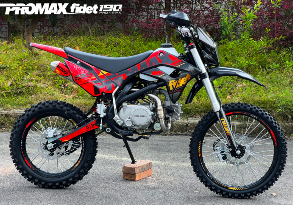 Мотоцикл (питбайк) PROMAX FIDET (ФАЙДЕТ) 190E MAX PRO LUX 19/16 в Комсомольске-на-Амуре