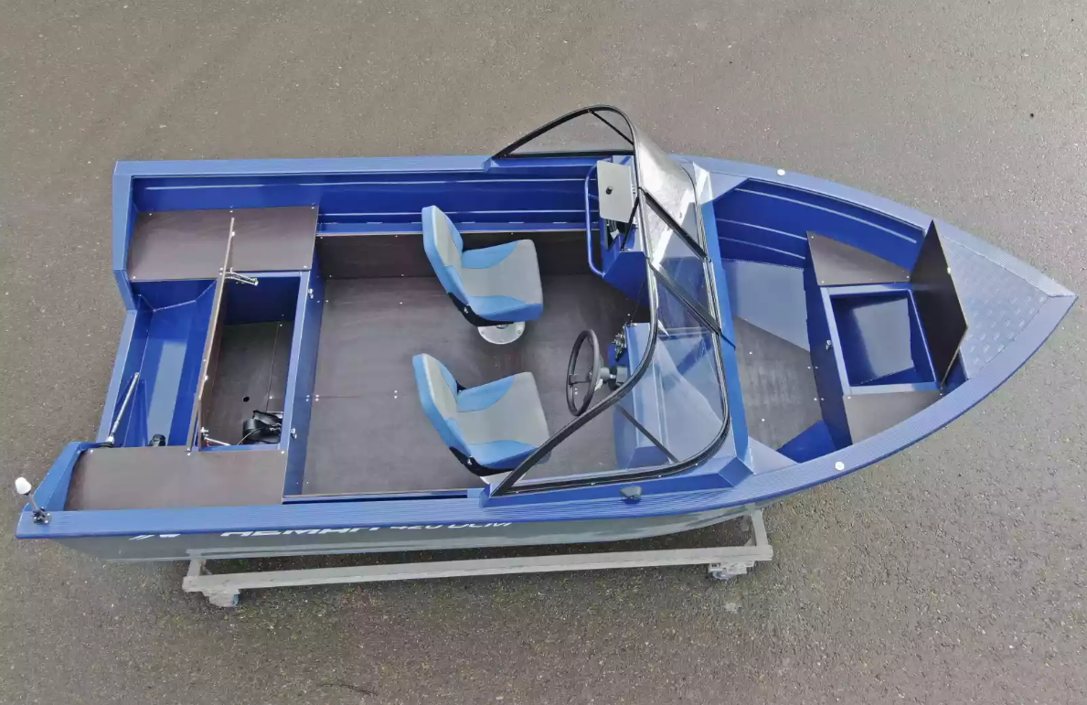 Алюминиевый катер Неман-420 DCM в Комсомольске-на-Амуре