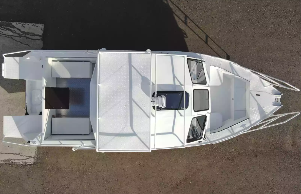 Алюминиевый катер Wyatboat-660 Cabin в Комсомольске-на-Амуре