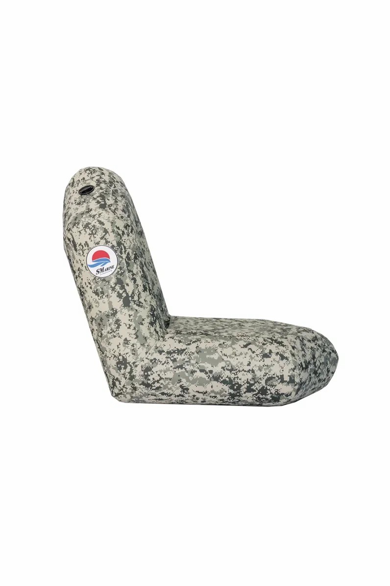 КРЕСЛО НАДУВНОЕ SMARINE, 85Х75 СМ, ПВХ, ЗЕЛЕНЫЙ ПИКСЕЛЬ в Комсомольске-на-Амуре