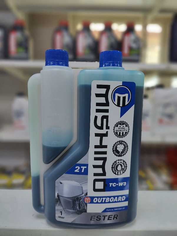 Масло MISHIMO 2T OUTBOARD (ESTER) полусинтетика 1 л в Комсомольске-на-Амуре