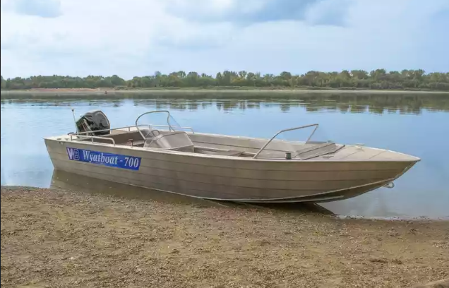 Алюминиевый катер Wyatboat-700 в Комсомольске-на-Амуре