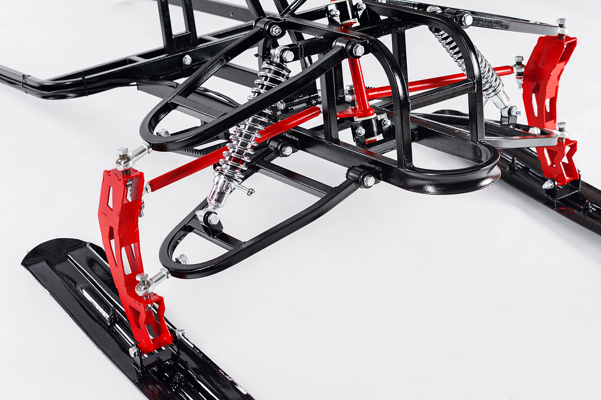 Лыжный модуль IKUDZO с подогревом ручек пластиковые лыжи в Комсомольске-на-Амуре