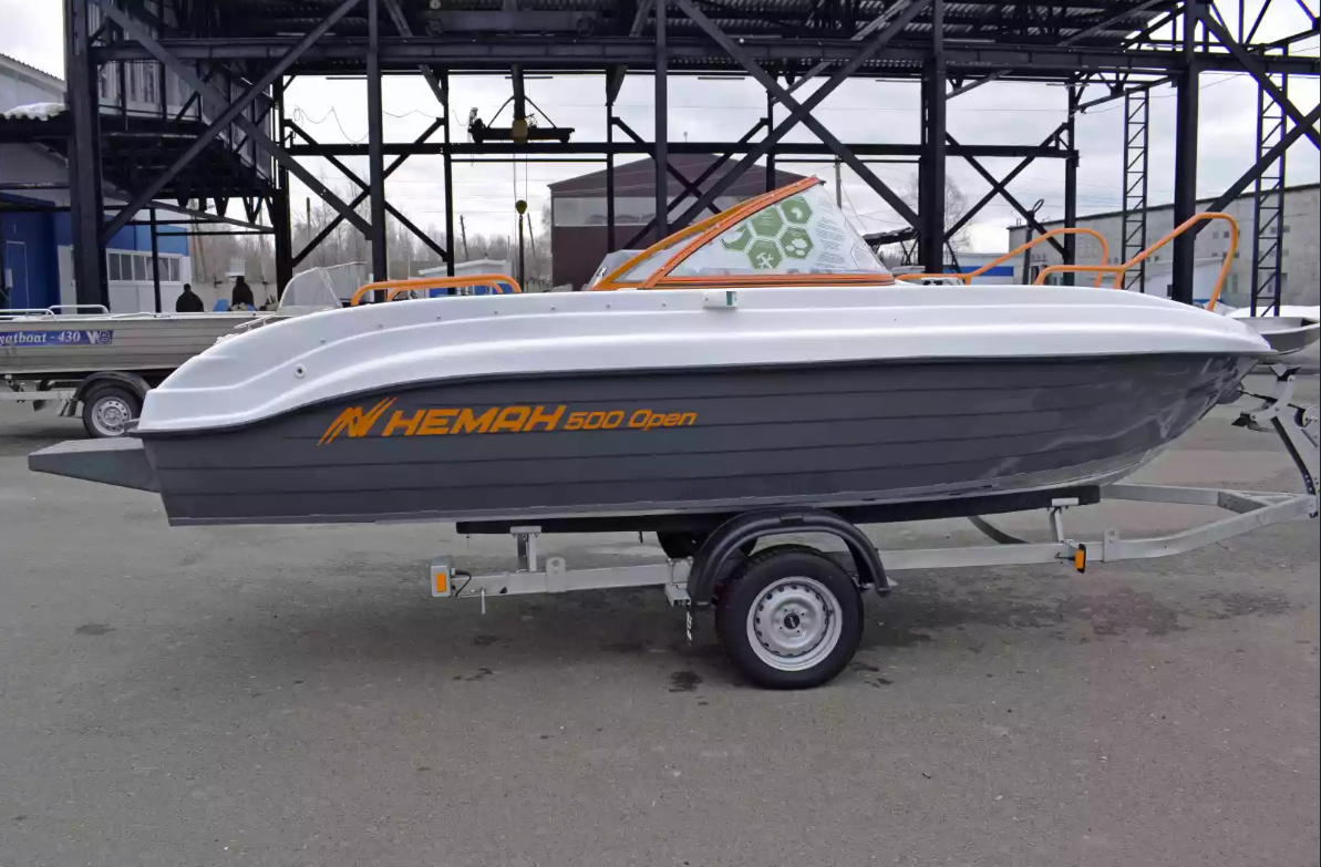 Комбинированный катер Neman-500 Open в Комсомольске-на-Амуре