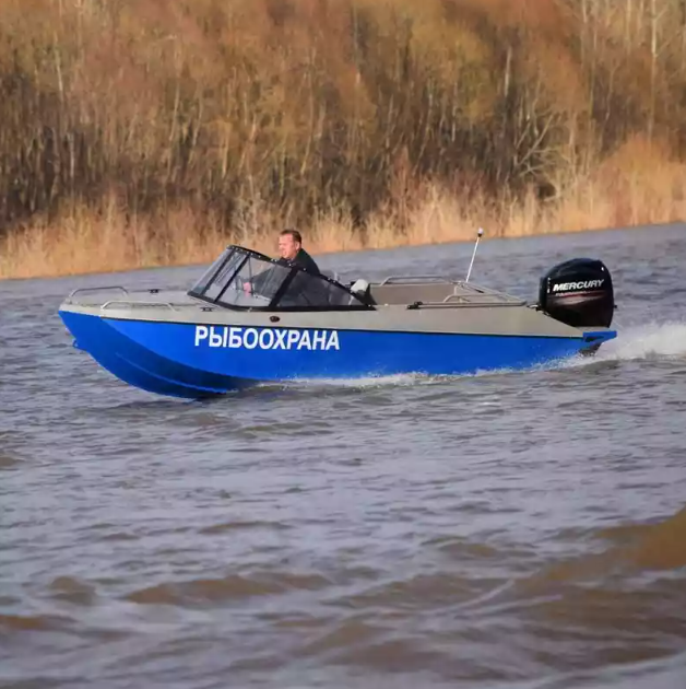 Алюминиевый катер Неман 500 в Комсомольске-на-Амуре