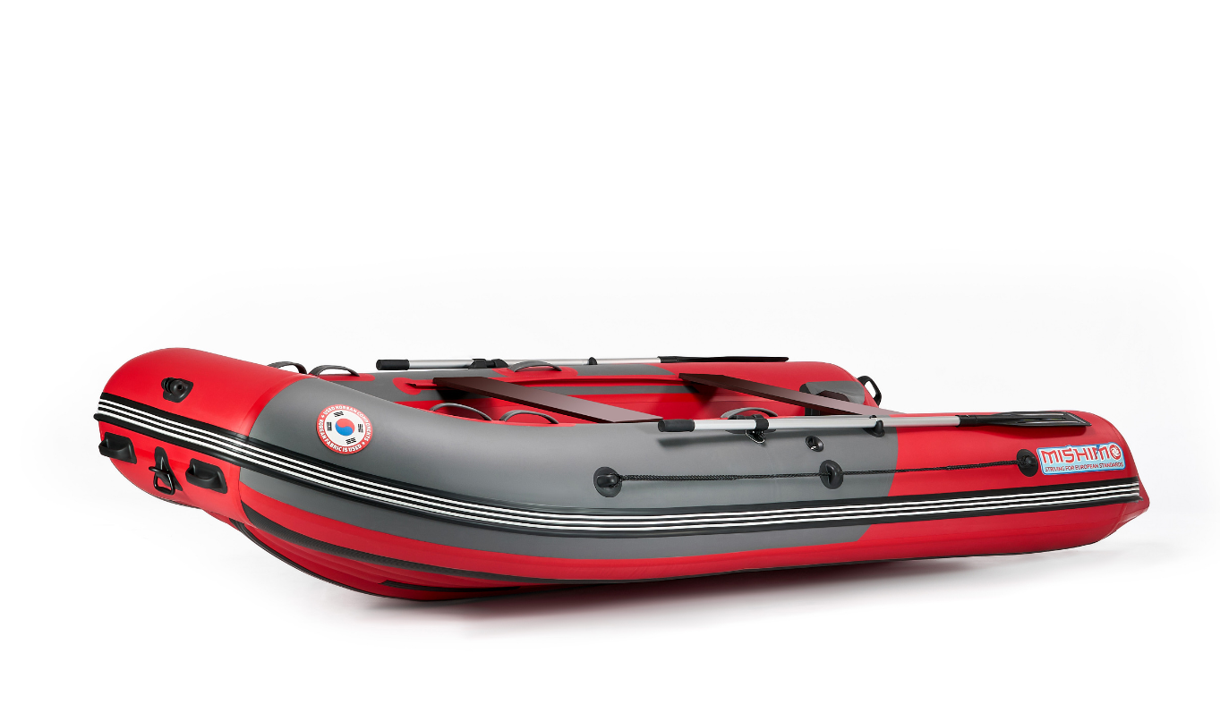 КОМПЛЕКТ ЛОДКА MISHIMO PRO 350 + ЛОДОЧНЫЙ МОТОР MARLIN MP 9.9 (15) AMHS PROLINE в Комсомольске-на-Амуре