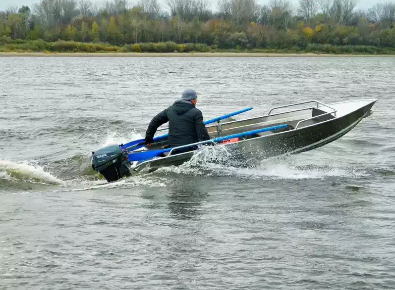 Алюминиевая лодка Wyatboat-390 M в Комсомольске-на-Амуре