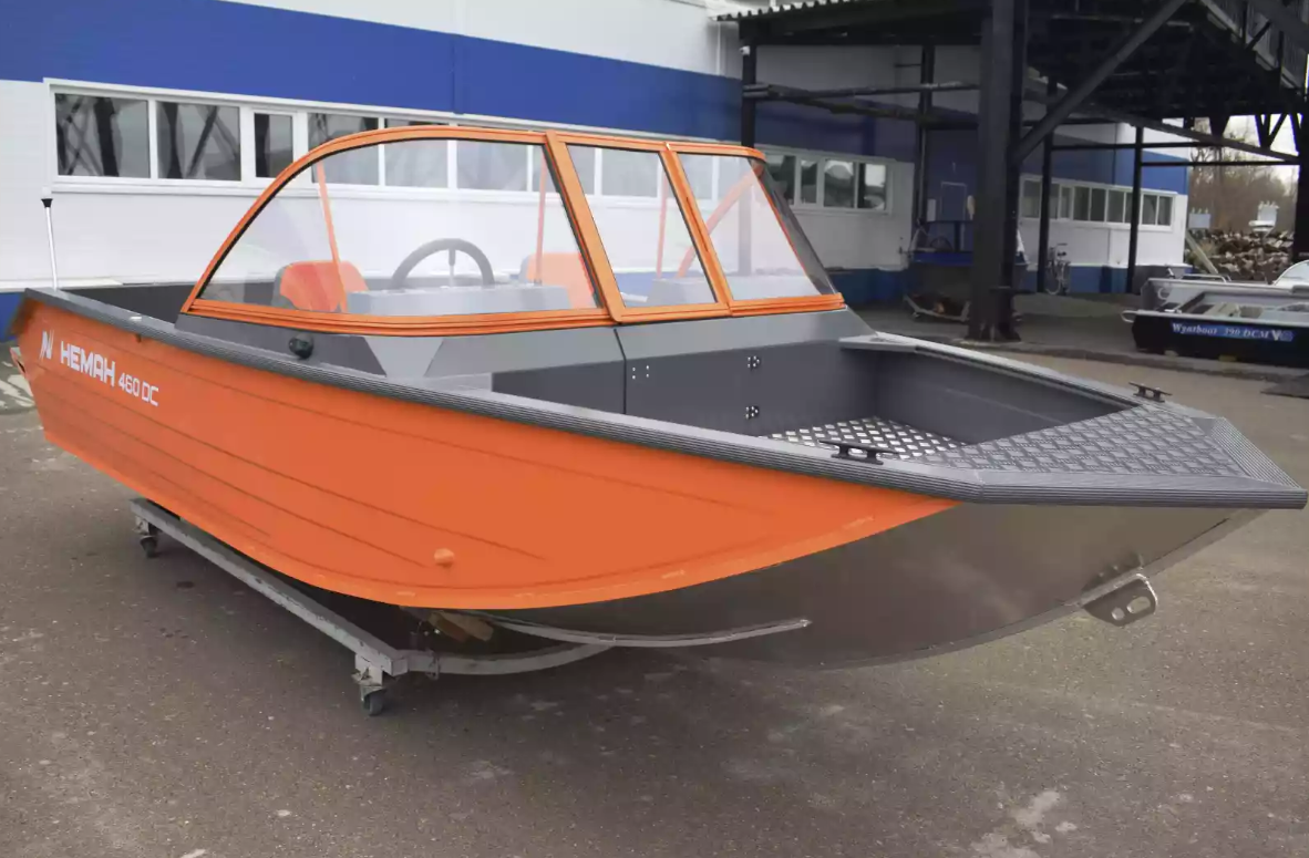 Алюминиевый катер Неман-480 DCM FISH в Комсомольске-на-Амуре