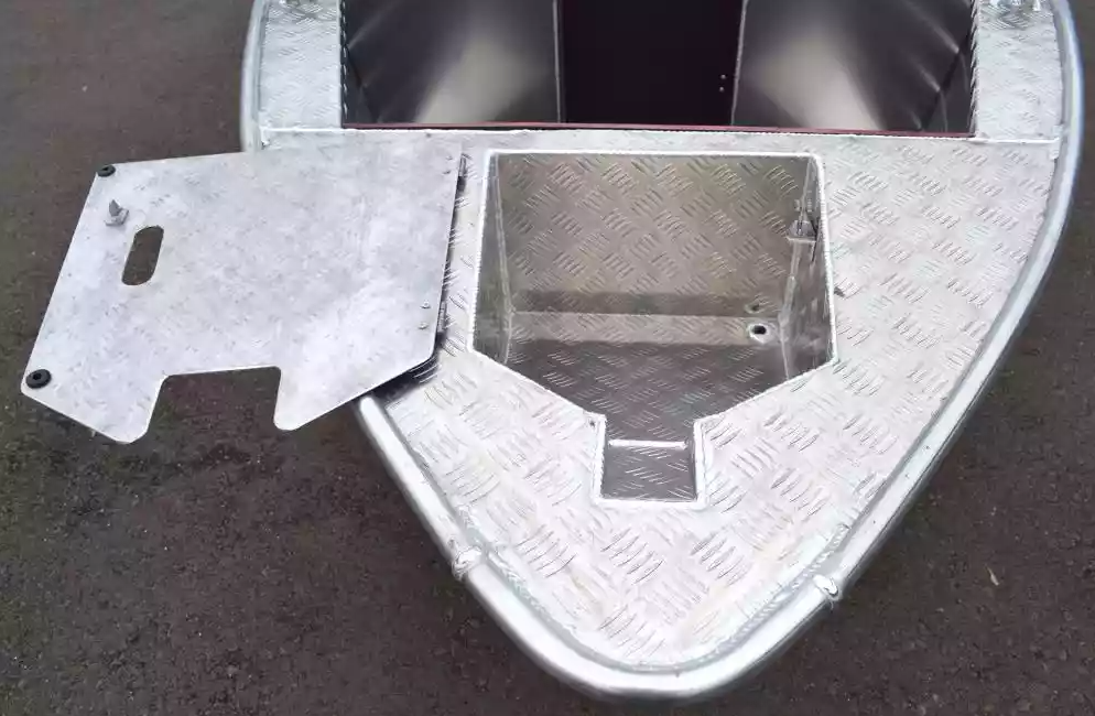 Алюминиевая лодка Wyatboat-390 DCM Увеличенный борт в Комсомольске-на-Амуре
