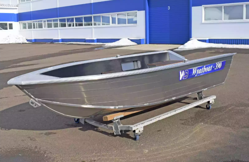 Алюминиевая лодка Wyatboat-390 Р NEW в Комсомольске-на-Амуре