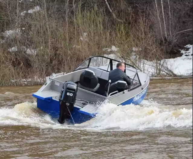 Алюминиевый катер Неман 500 в Комсомольске-на-Амуре