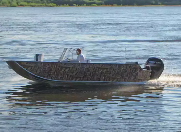 Алюминиевый катер Wyatboat-660 в Комсомольске-на-Амуре