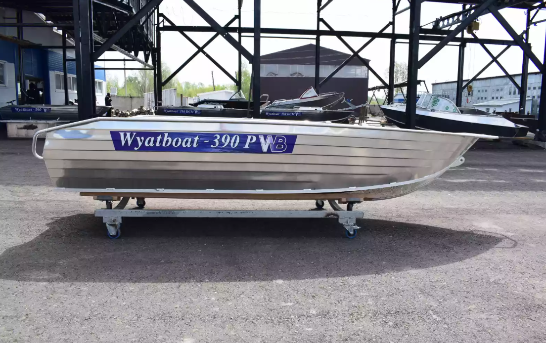 Алюминиевая лодка Wyatboat-390Р Увеличенный борт в Комсомольске-на-Амуре