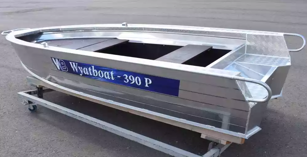 Алюминиевая лодка Wyatboat-390Р Fish в Комсомольске-на-Амуре