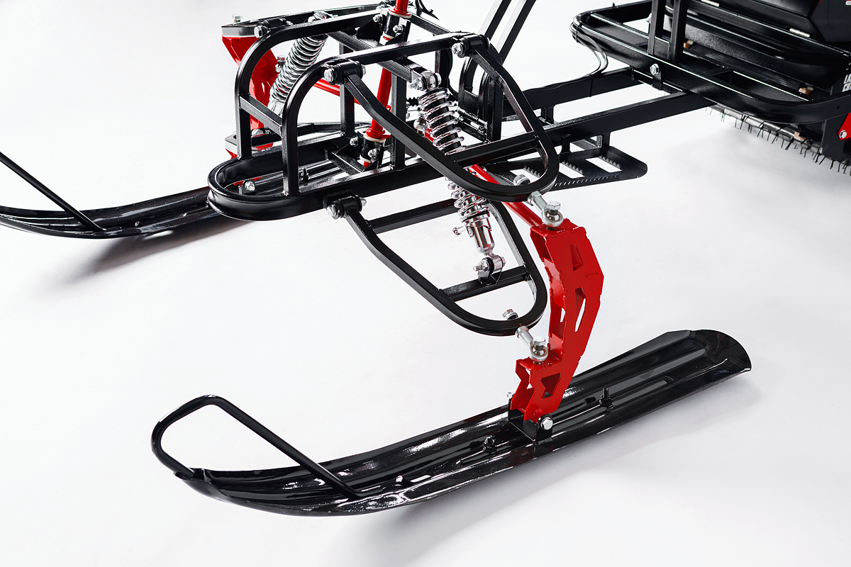 Лыжный модуль IKUDZO с подогревом ручек пластиковые лыжи в Комсомольске-на-Амуре