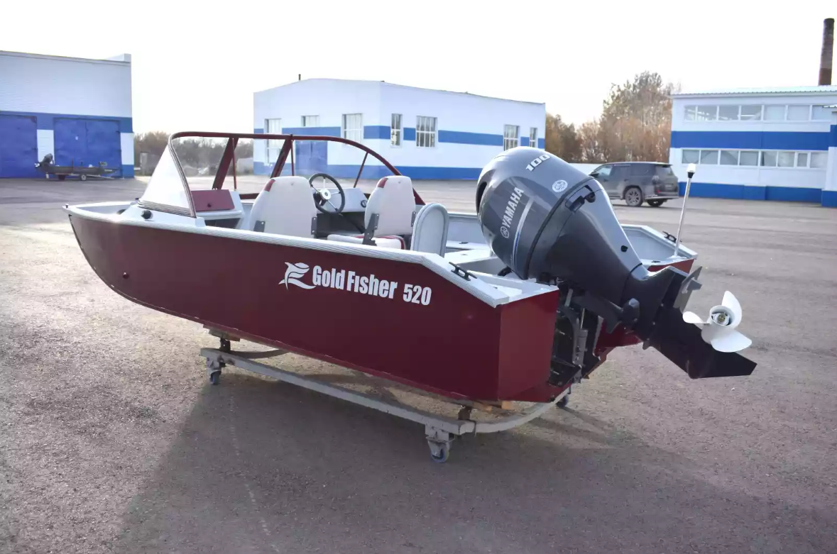 Алюминиевый катер Gold Fisher 520 DCM FISH в Комсомольске-на-Амуре