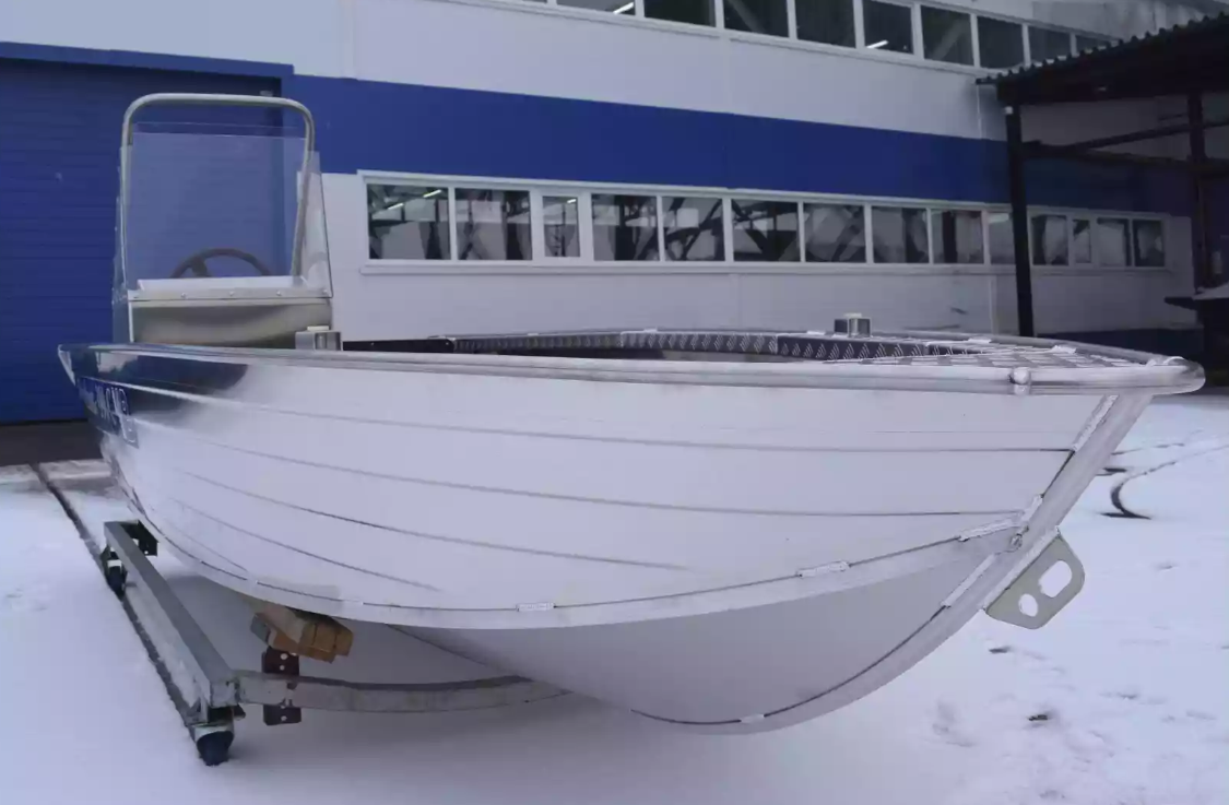 Алюминиевая лодка Wyatboat-390 C в Комсомольске-на-Амуре