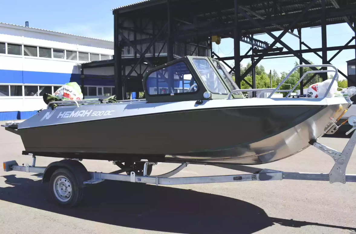 Алюминиевый катер Неман-500 DC Pro в Комсомольске-на-Амуре
