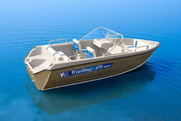 Комбинированный катер Wyatboat-470 Open в Комсомольске-на-Амуре
