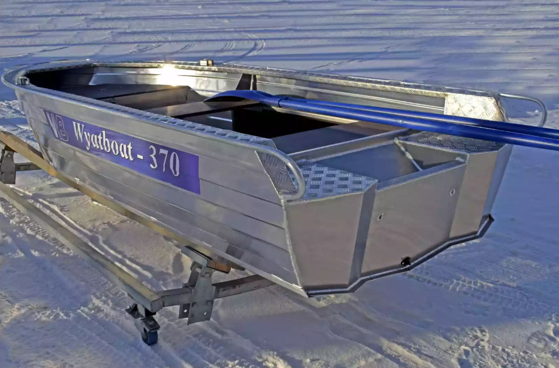 Алюминиевая лодка Wyatboat-370 Р в Комсомольске-на-Амуре
