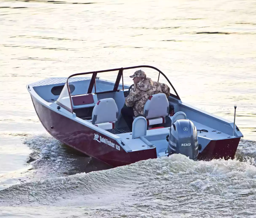Алюминиевый катер Gold Fisher 520 DCM FISH в Комсомольске-на-Амуре