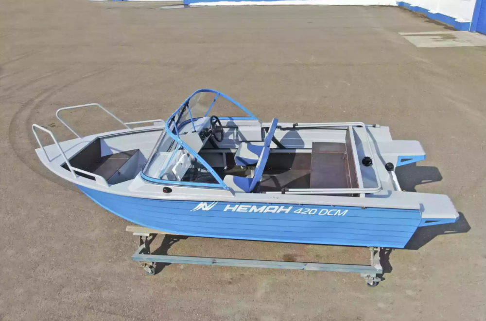 Алюминиевый катер Неман-420 DCM NEW в Комсомольске-на-Амуре
