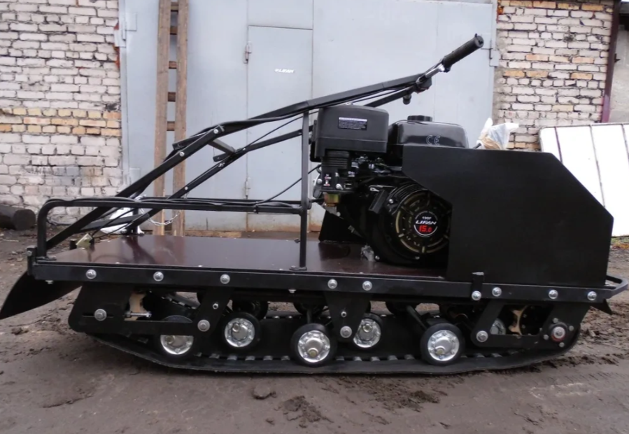 Мотобуксировщик AhtaR Зима 9 л/с с вариатором в Комсомольске-на-Амуре