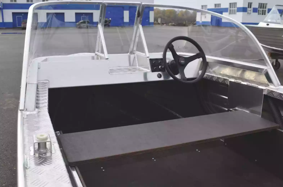 Алюминиевый катер Wyatboat-390 Pro в Комсомольске-на-Амуре