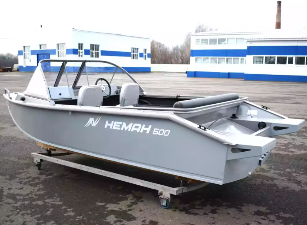 Алюминиевый катер Неман-500 Pro в Комсомольске-на-Амуре