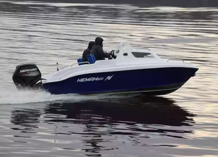 Комбинированный катер Neman-500 с каютой в Комсомольске-на-Амуре