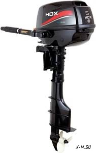Лодочный мотор 4-х тактный HDX F 5 BMS в Комсомольске-на-Амуре