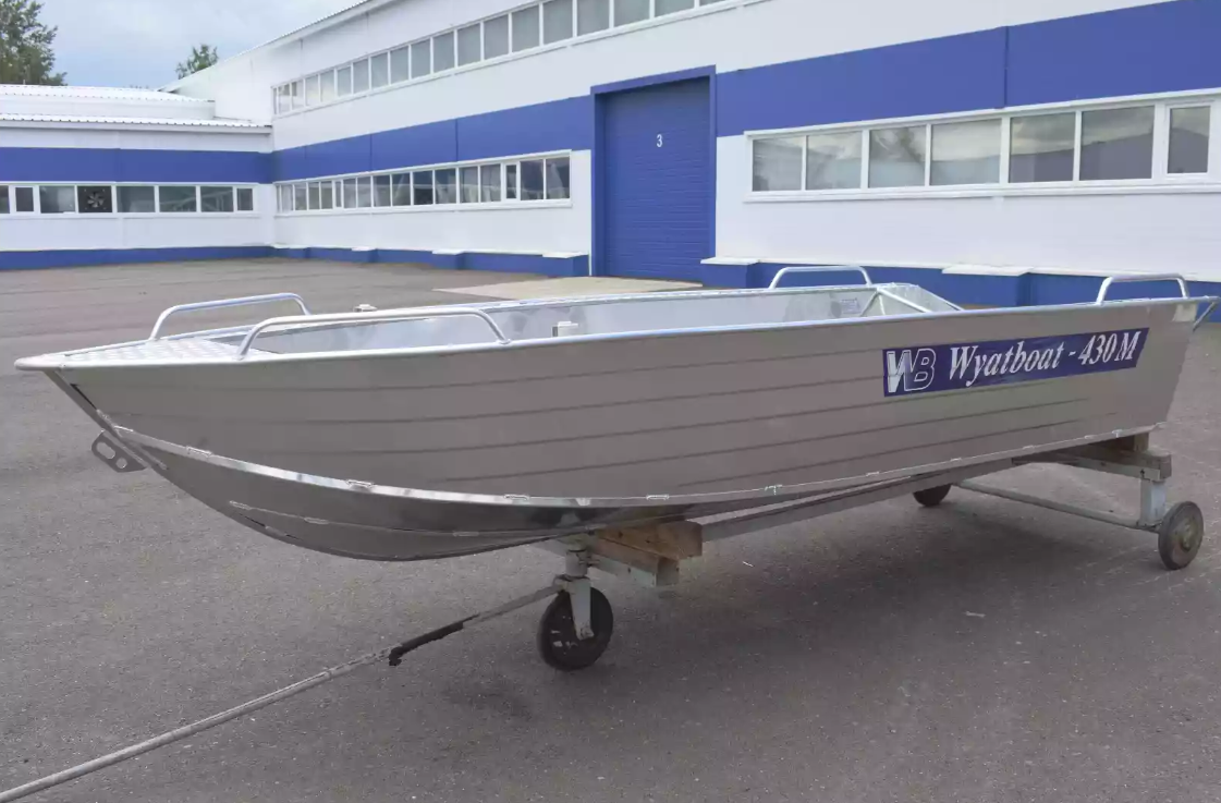 Алюминиевая лодка  Wyatboat-430М в Комсомольске-на-Амуре