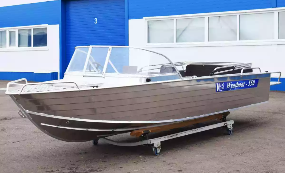 Алюминиевый катер Wyatboat-550 Pro в Комсомольске-на-Амуре