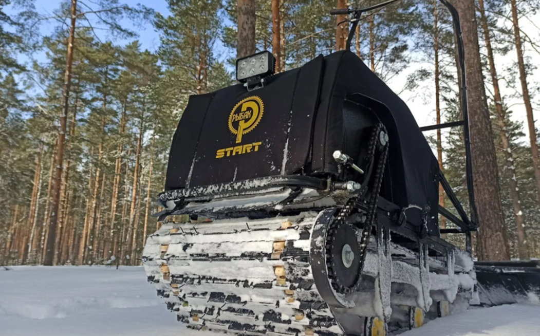 Мотобуксировщик РЫБАК СТАРТ Lifan 15 л.с (тканный капот) в Комсомольске-на-Амуре