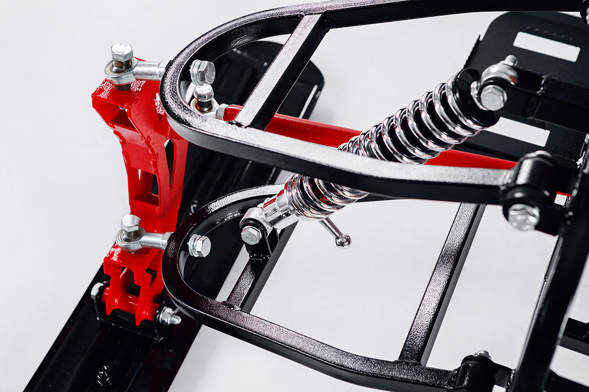 Лыжный модуль IKUDZO с подогревом ручек пластиковые лыжи в Комсомольске-на-Амуре