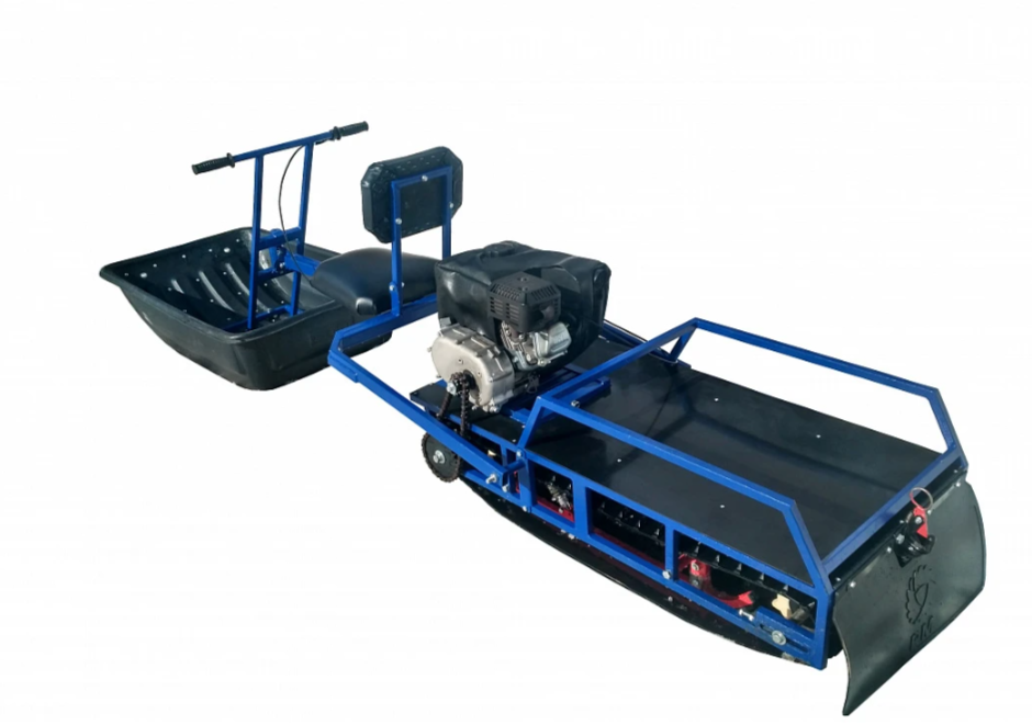 Мотобуксировщик толкач Альбатрос-XL8 с модулем. С фарой, тележки в Комсомольске-на-Амуре