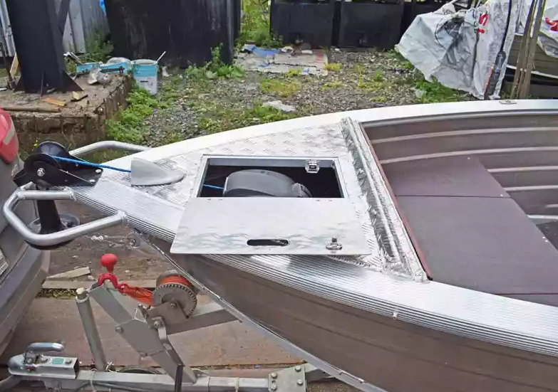 Алюминиевая лодка Wyatboat-390 C в Комсомольске-на-Амуре