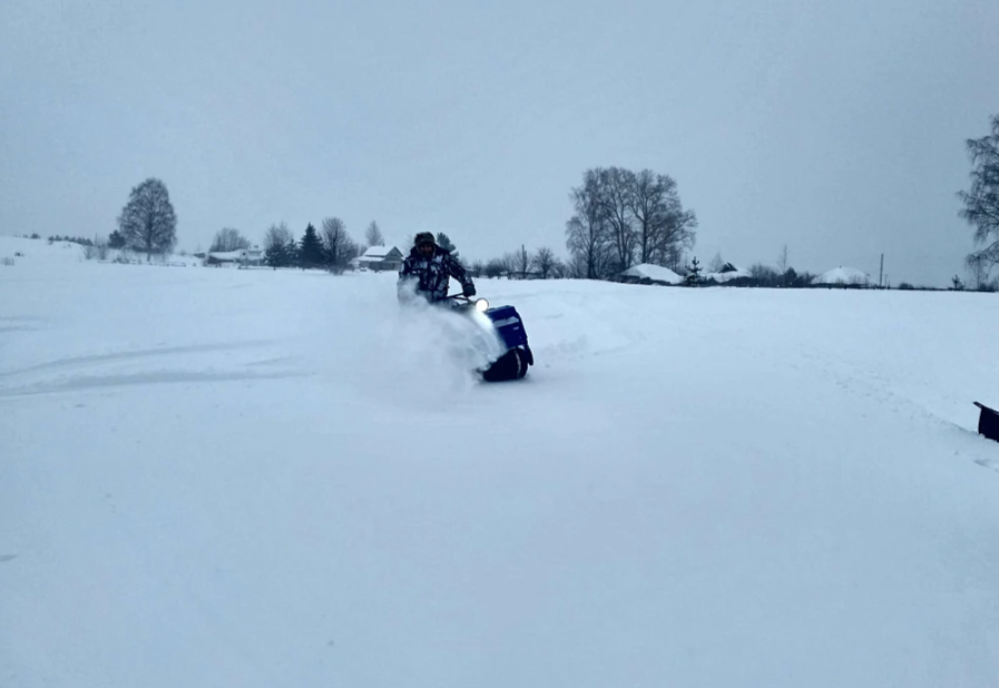 Мотобуксировщик Альбатрос-XLV 9 тележки, 1450 мм в Комсомольске-на-Амуре